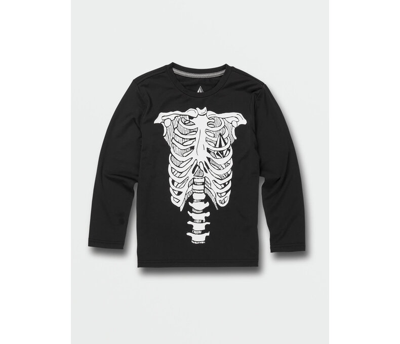 Little Boys Skeleton L/S Rashguard