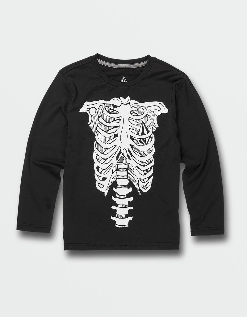 VOLCOM Little Boys Skeleton L/S Rashguard