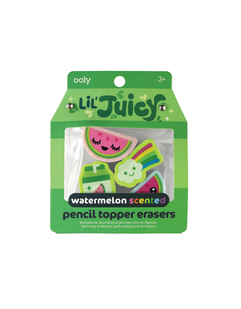 Ooly Lil' Juicy Scented Pencil Topper Erasers