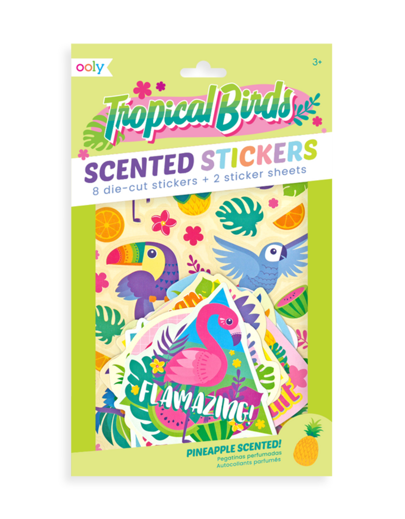 Ooly Scented Scratch Stickers