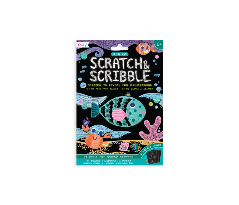 Mini Scratch and Scribble Art Kit