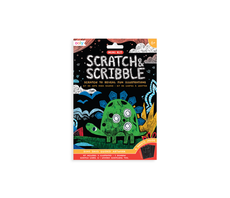 Mini Scratch and Scribble Art Kit