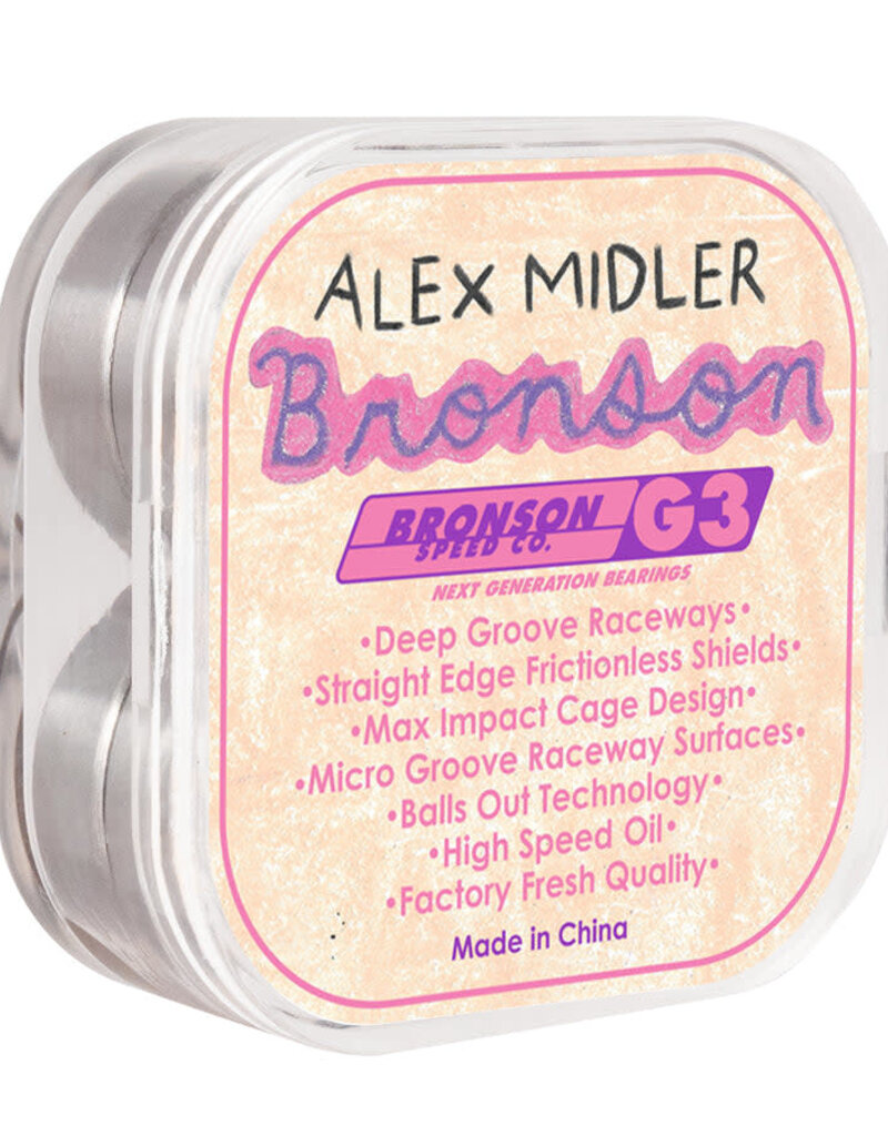 Bronson Pro Bearings G3 Alex Midler
