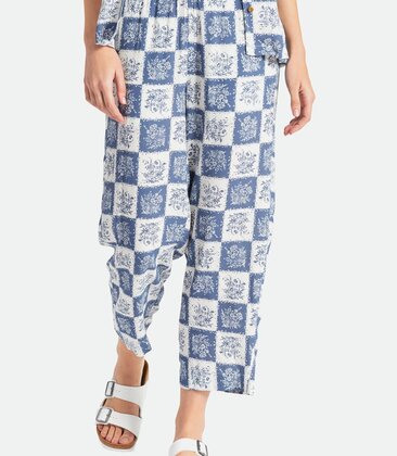 Patchwork Crop Pant
