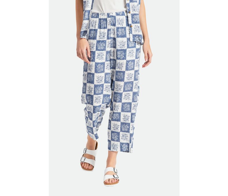 Patchwork Crop Pant