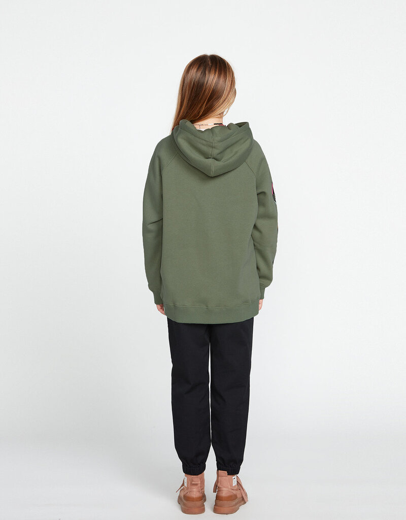 VOLCOM Girls Truly Stoked Boyfriend Hoodie