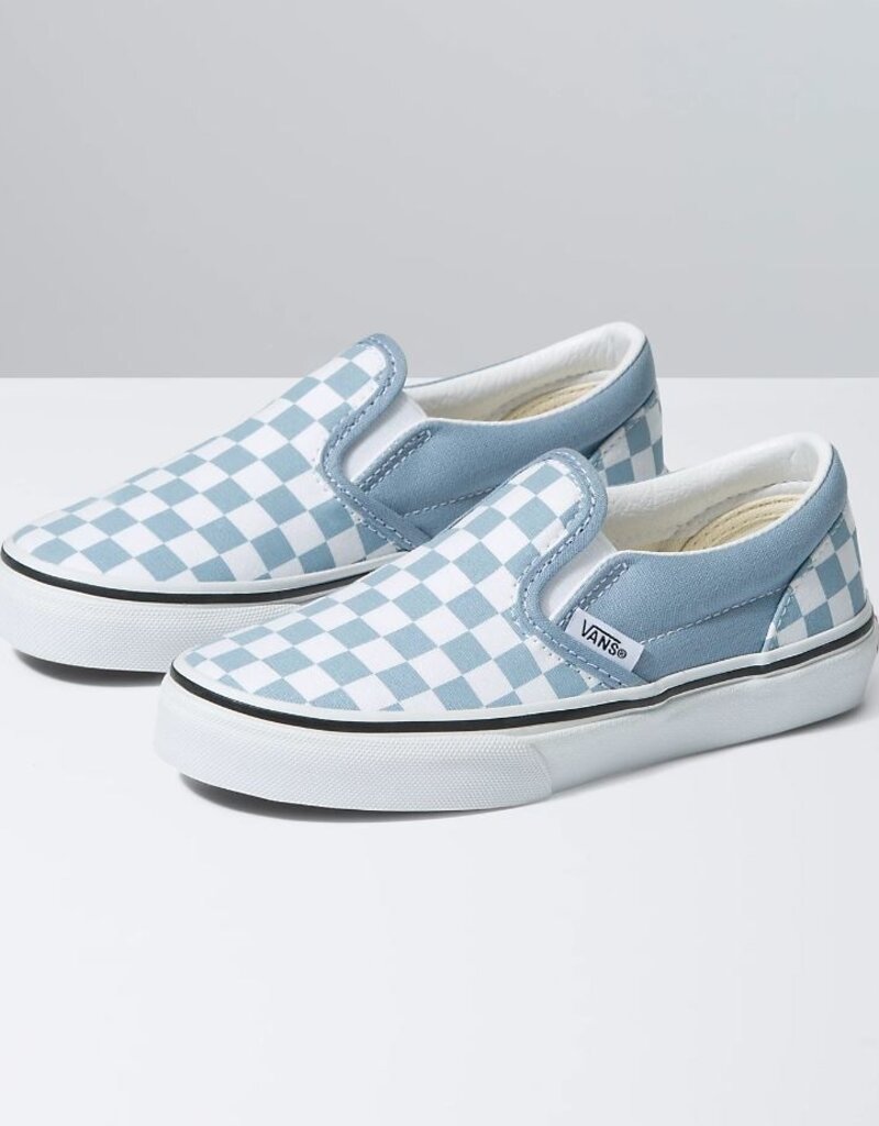 Vans Kids Checkerboard Classic Slip-On