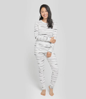 Mummy & Me Glow in Dark Print Women's PJ Set