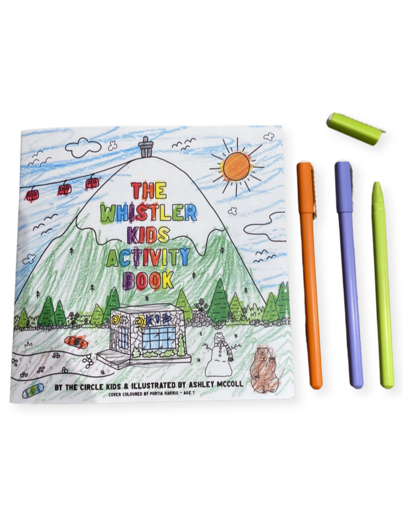 The Circle Whistler Kids Colouring Book