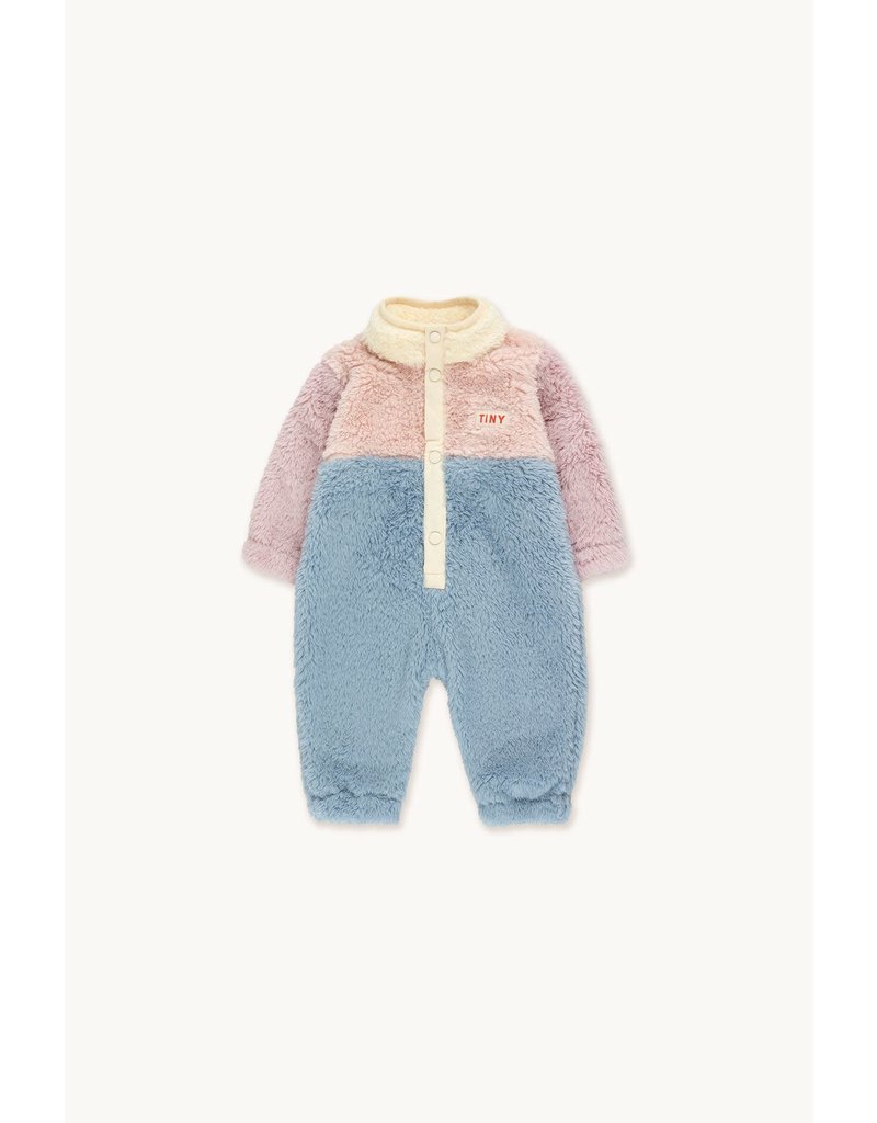 Tiny Cottons Colour Block Sherpa One Piece