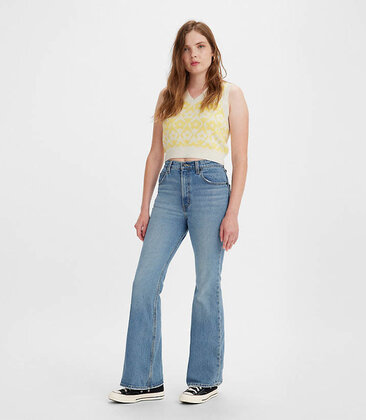 70's High Rise Flare Denim A0899-0002