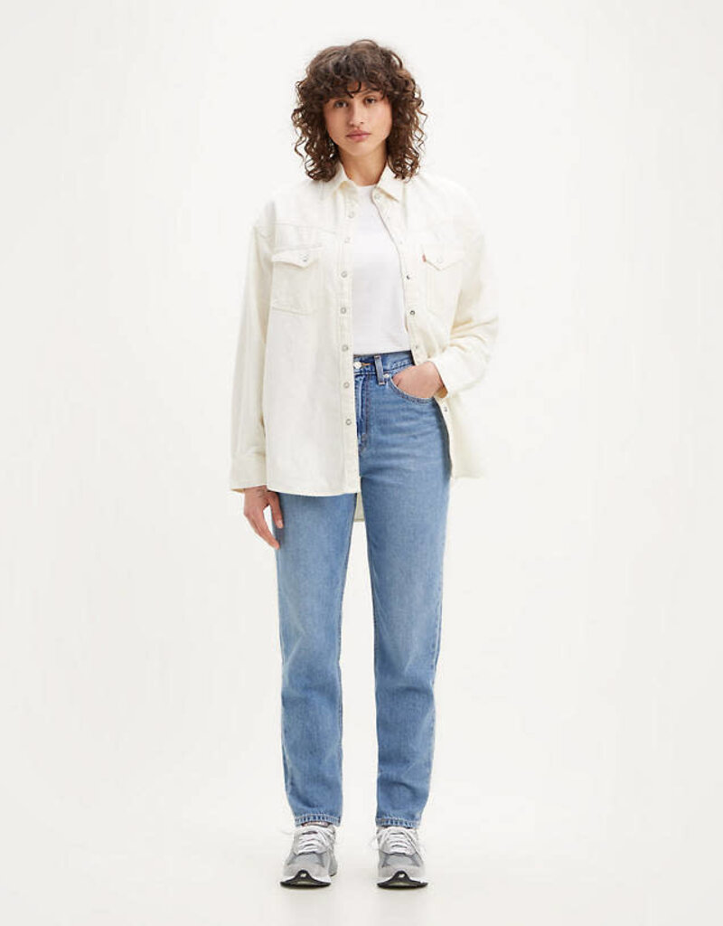 80s Mom Women's Jeans - White