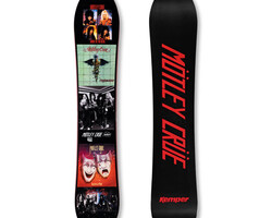 スノーボード 155 KEMPER FREESTYLE MOTLEY CRUE Kemper Freestyle Motley Crue Snowboard - The Circle & The Circle