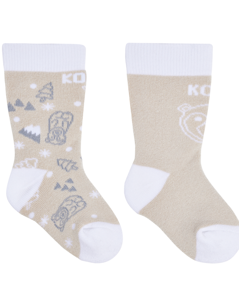 Kombi Adorable Infant Socks Twin Pack