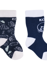 Kombi Adorable Infant Socks Twin Pack