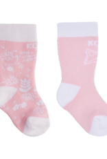 Kombi Adorable Infant Socks Twin Pack