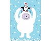 Holiday Yeti Card