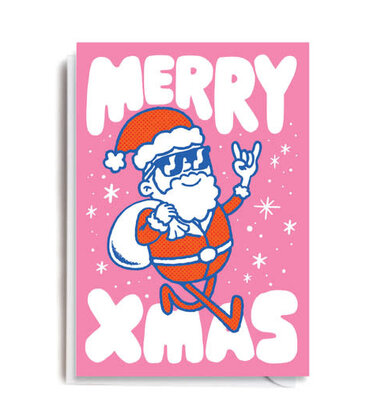 Cool Xmas Santa Card