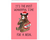 Xmas Beers Card