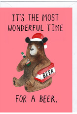 Jolly Awesome Xmas Beers Card