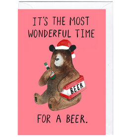 Jolly Awesome Xmas Beers Card