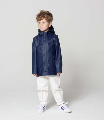 Elephant Man Rain Jacket in Blue