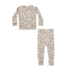 Rylee + Cru Long Sleeve Pajama Set