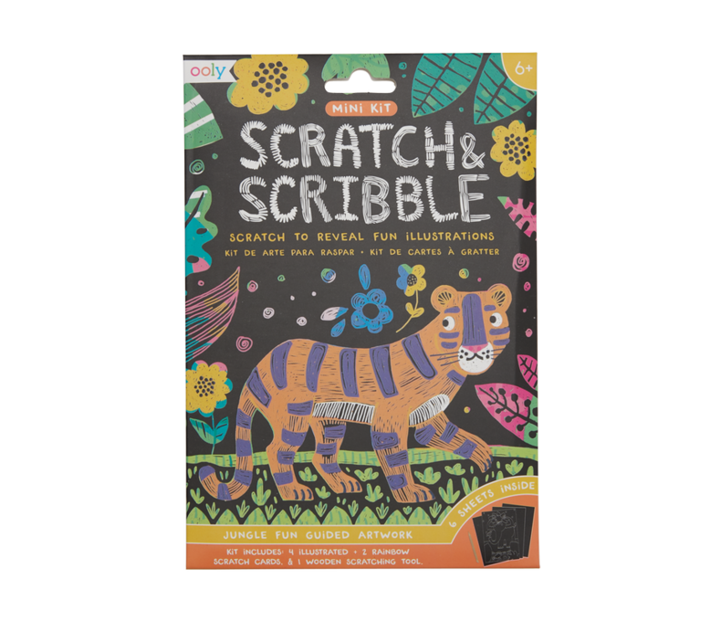 Mini Scratch and Scribble Art Kit