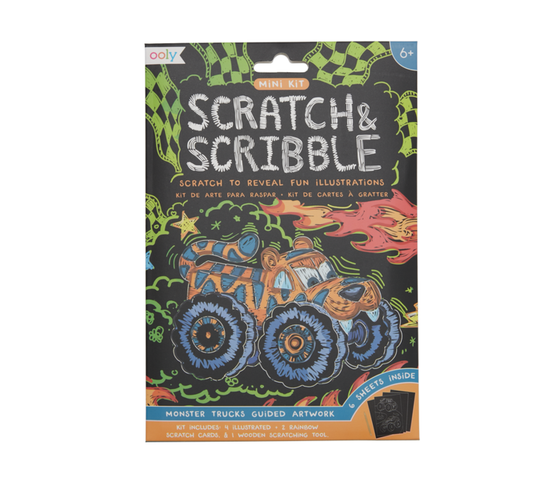 Mini Scratch and Scribble Art Kit