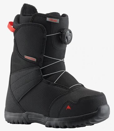 VANDAL 子ども用スノーボードブーツ ブラック/レッド Snowboard Boots that your feet will love you for. - The