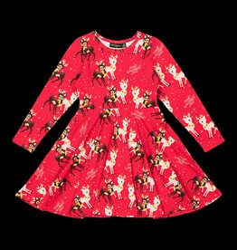 Rock Your Baby Comet and Cupid Waisted Dress