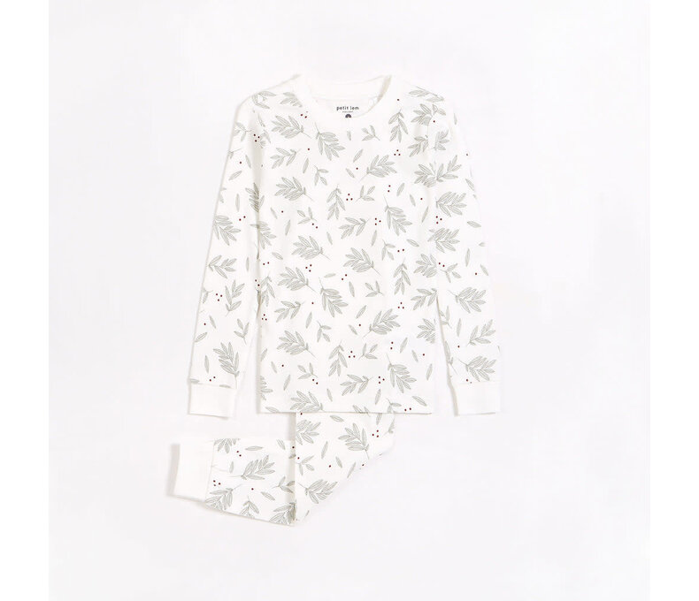 Laurel Leaves Print PJ Set