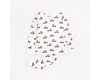 Festive Cars Print Womens PJ Set