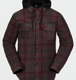 VOLCOM Mens Field Insulated Flannel Jacket