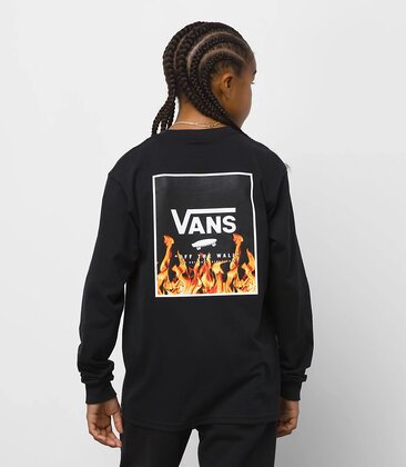 Kids Print Box Back L/S T-Shirt