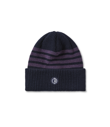 Stripe Merino Beanie