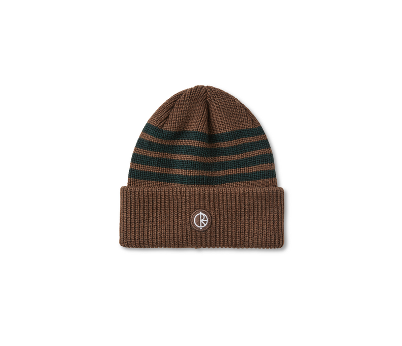 Stripe Merino Beanie