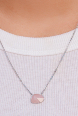 Pura Vida Bracelets Mental Health Gemstone Pendant Necklace