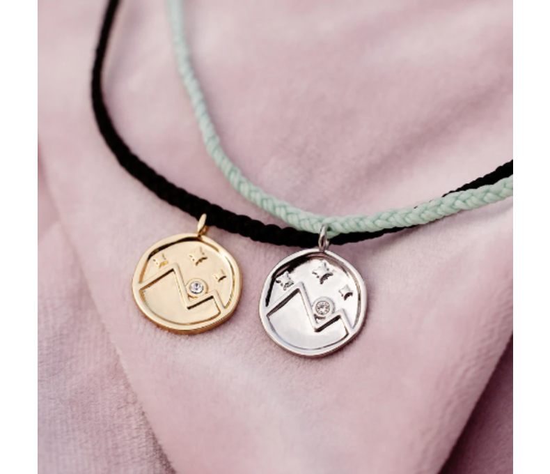 Crystal Mountain Coin Bracelet