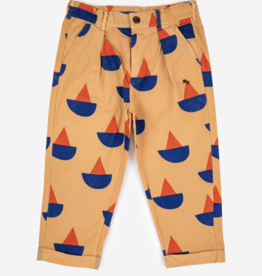 bobo choses Sail Boat all over chino pants