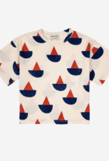bobo choses Sail Boat short sleeve T-shirt