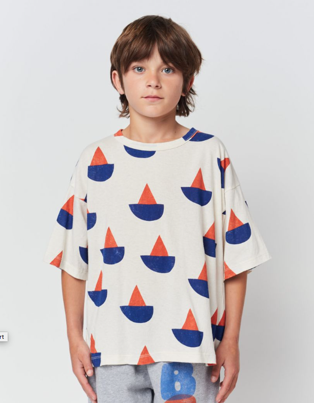 Sail Boat short sleeve T-shirt - The Circle & The Circle Kids Whistler