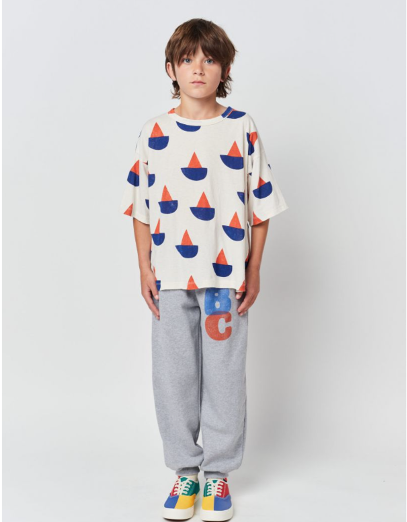 bobo choses Sail Boat short sleeve T-shirt