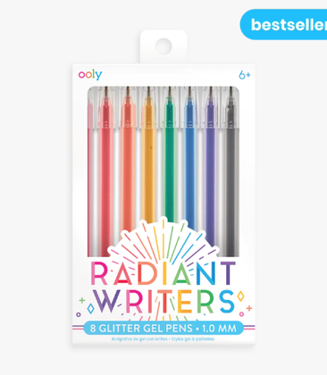 Radiant Writers Glitter Gel Pens