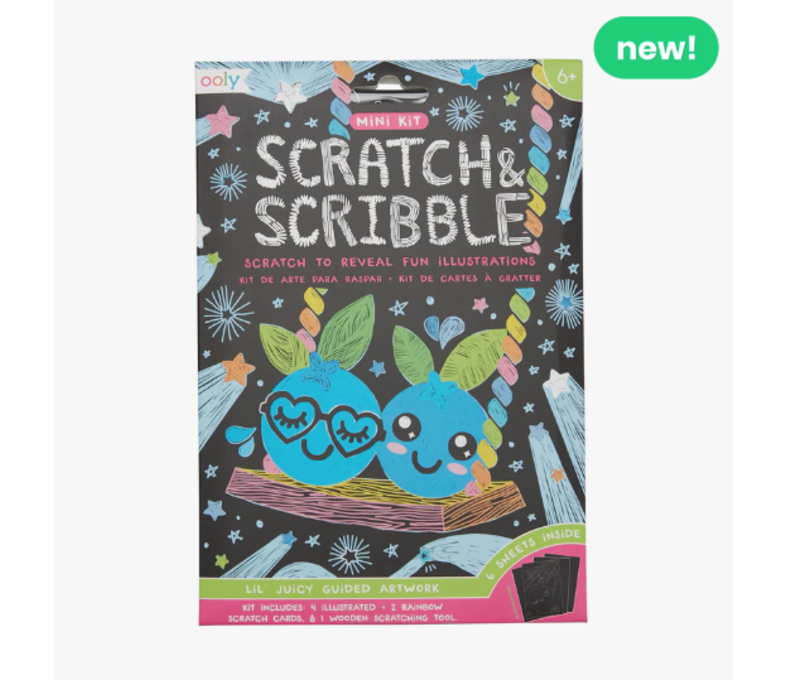 Mini Scratch and Scribble Art Kit