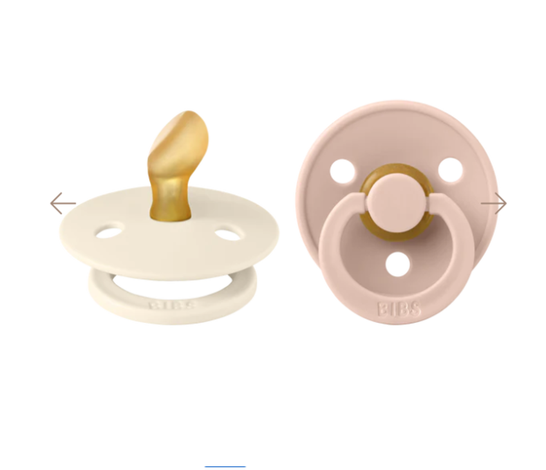 Colour Latex 2 Pk Anatomical Pacifier