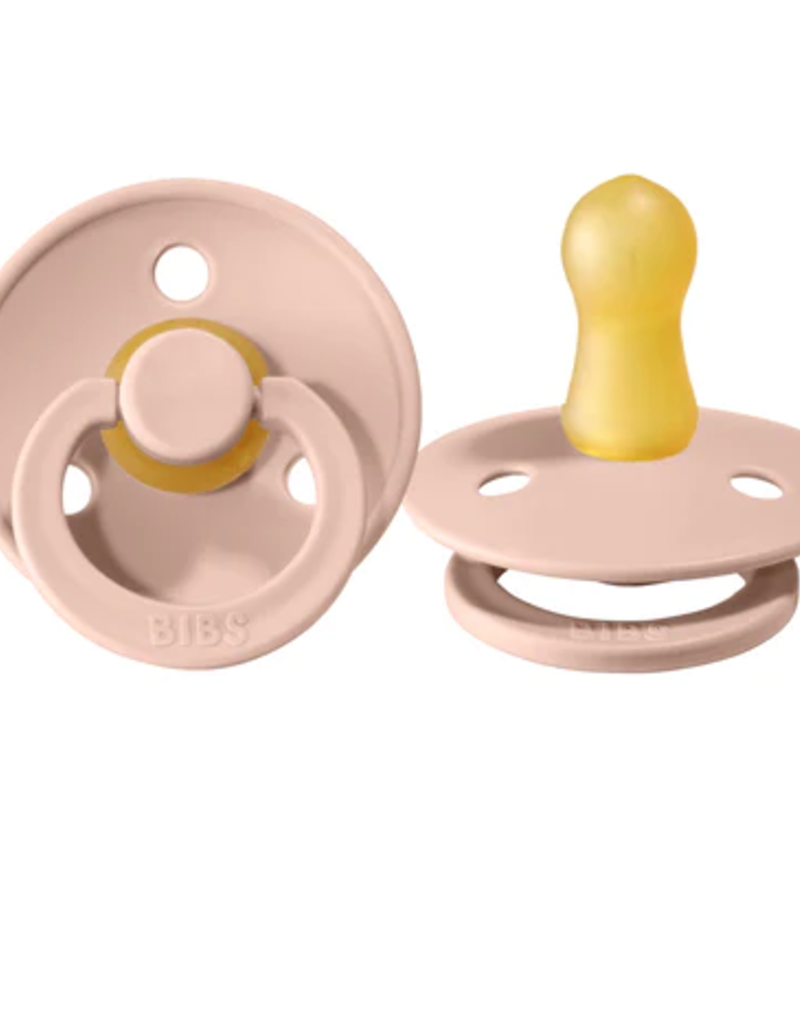 BIBS Original Colour Latex Pacifier 2 Pk