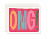 OMG! Greeting Card