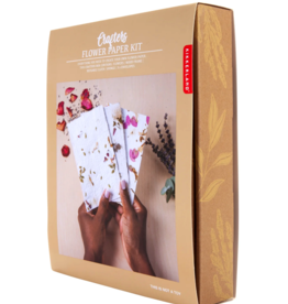 Kikkerland Designs Crafters Flower Paper Kit