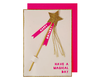 Magic Wand Birthday Card
